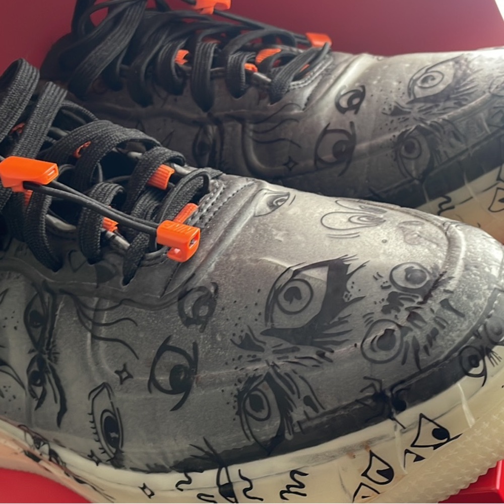 Size 12 Nike Air Force 1 experimental Halloween euc